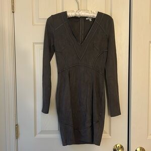 Charlotte Russe Grey Geometric Dress